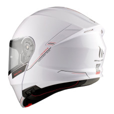 Шлем MT FU935SV GENESIS SV SOLIDO A0 WHITE GLOSS