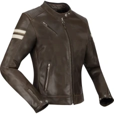 Куртка кожаная SEGURA LADY ROMEO Brown/White