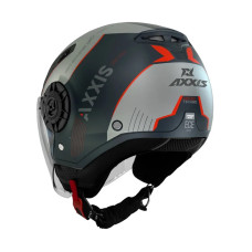Шлем AXXIS OF513B METRO S TECHNO B2 GREY GLOSS
