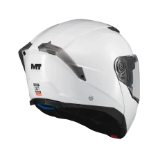 ШЛЕМ MT FU404SV ATOM 2 SV SOLID A0 GLOSS WHITE