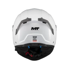 ШЛЕМ MT FU404SV ATOM 2 SV SOLID A0 GLOSS WHITE
