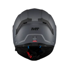 Шлем MT FU404SV ATOM 2 SV SOLID A2 TITANUM MATT