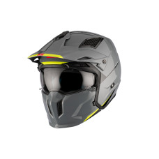 ШЛЕМ MT TR902B SV STREETFIGHTER SV S SOLID A22 GLOSS GREY
