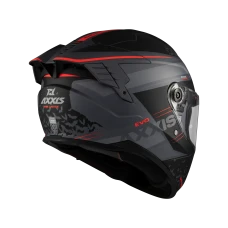 Шлем AXXIS FF122SV HAWK SV EVO DARK JUSTICE C1 MATT