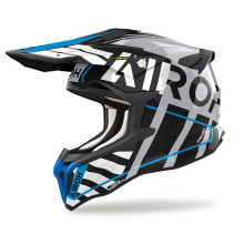 Шлем AIROH STRYCKER BRAVE BLUE/GREY GLOSS