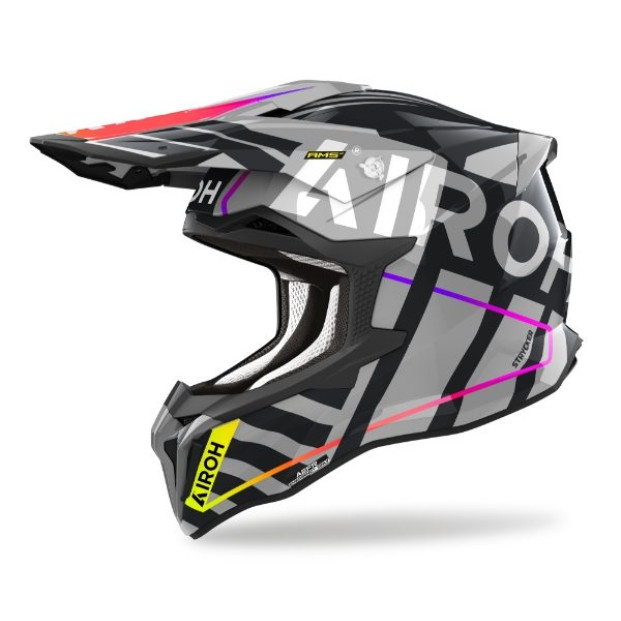 Шлем AIROH STRYCKER BRAVE GREY GLOSS