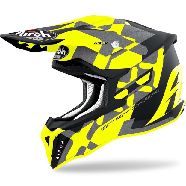 Шлем AIROH STRYCKER XXX YELLOW MATT