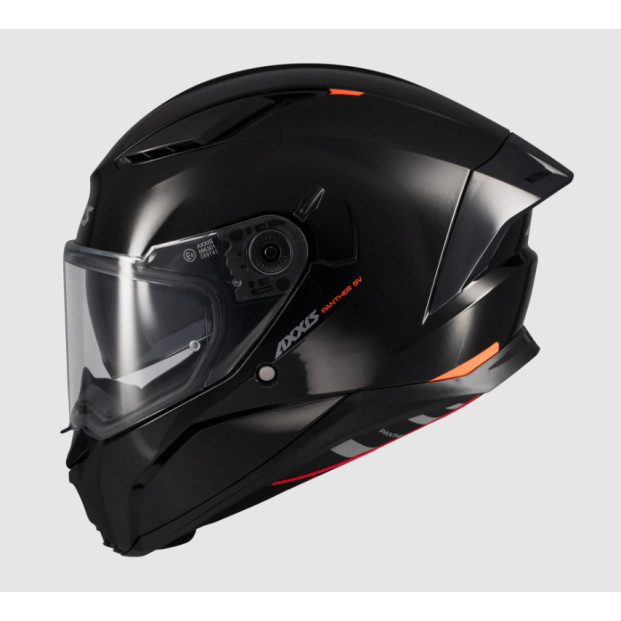Шлем AXXIS FF130SV PANTHER SV SOLID A1 NEGRO BRILLO