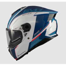 Шлем AXXIS FF122SV HAWK EVO SV TITAN A7 AZUL BRILLO