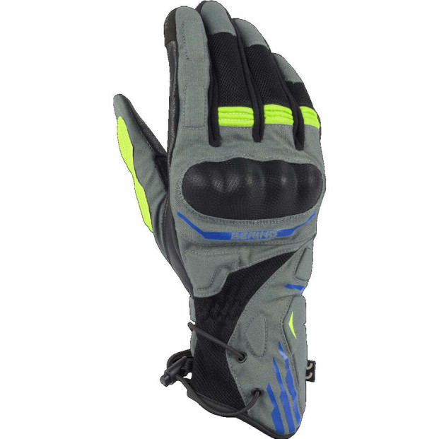 Перчатки BERING BAKUNDU Black/Grey/Blue/Fluo