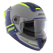 Шлем AXXIS FF122 HAWK SV EVO DAYTONA C2 GREY MATT
