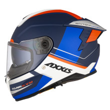 Шлем AXXIS FF122 HAWK SV EVO DAYTONA C7 BLUE MATT