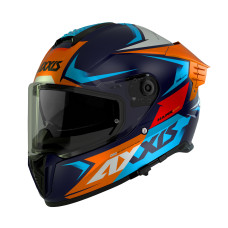 Шлем AXXIS FF122 HAWK SV EVO IXIL C14 ORANGE MATT