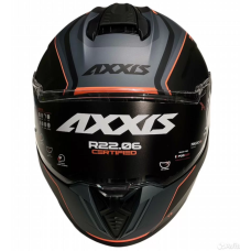 Шлем AXXIS FF122 HAWK SV EVO TITAN B4 ORANGE MATT