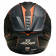 Шлем AXXIS FF122 HAWK SV EVO TITAN B4 ORANGE MATT
