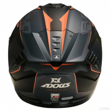 Шлем AXXIS FF122 HAWK SV EVO TITAN B4 ORANGE MATT