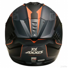 Шлем AXXIS FF122 HAWK SV EVO TITAN B4 ORANGE MATT