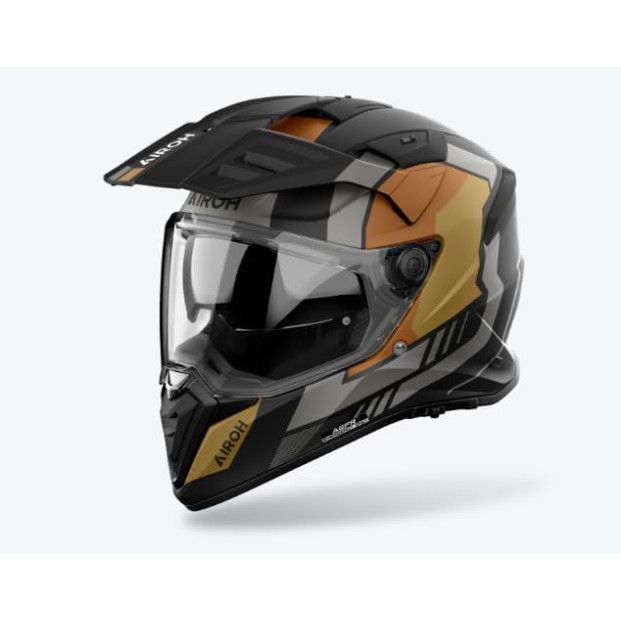 Шлем AIROH BANDIT HORN GOLD MATT