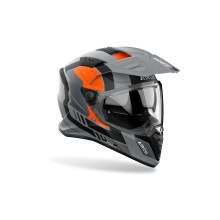 Шлем AIROH BANDIT HORN ORANGE MATT