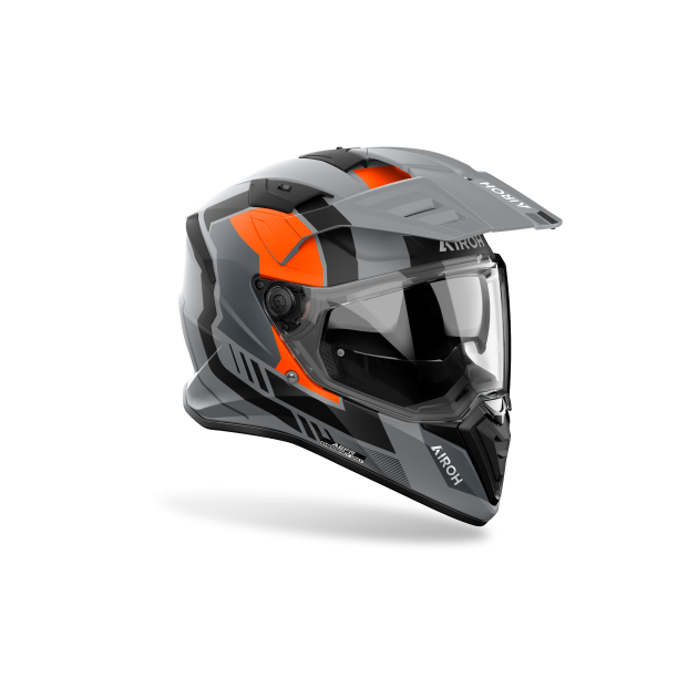 Шлем AIROH BANDIT HORN ORANGE MATT