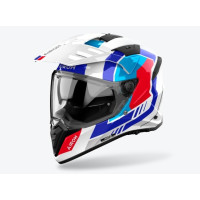 Шлем AIROH BANDIT HORN WHITE GLOSS