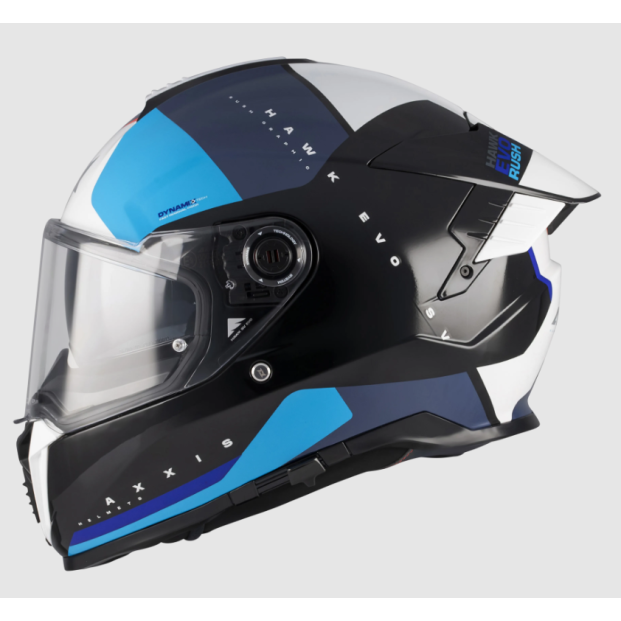 Шлем AXXIS FF122SV HAWK EVO SV RUSH B3 MATT