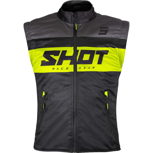 Жилет SHOT LITE BLACK NEON YELLOW