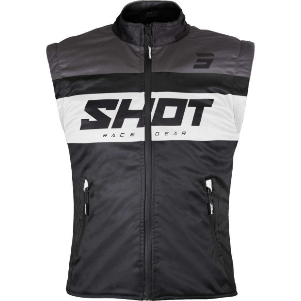Жилет SHOT LITE BLACK WHITE