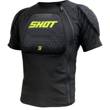 Моточерепаха SHOT AIRLIGHT BLACK NEON YELLOW