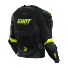 Моточерепаха SHOT OPTIMAL 2.0 BLACK NEON YELLOW