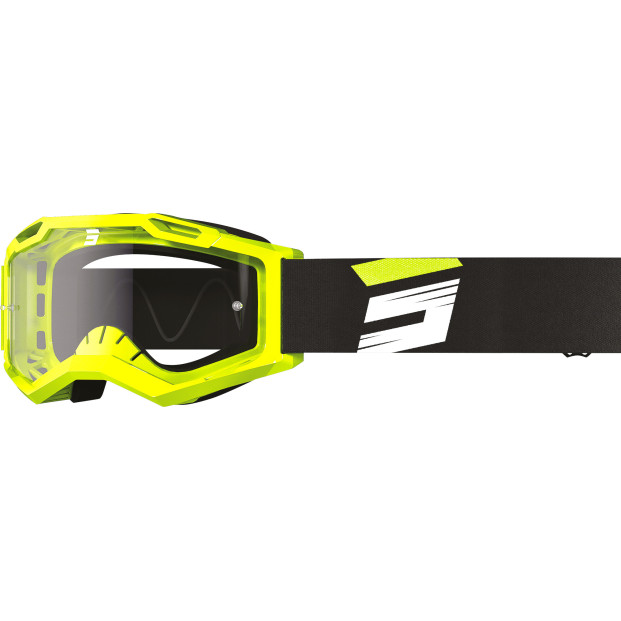 Очки SHOT ASSAULT 2.0 CLAW NEON YELLOW GLOSSY
