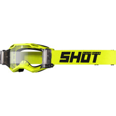 Очки SHOT ASSAULT 2.0 ROLL-OFF SOLID NEON YELLOW GLOSSY