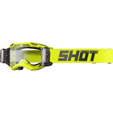 Очки SHOT IRIS 2.0 ROLL-OFF SOLID NEON YELLOW GLOSSY