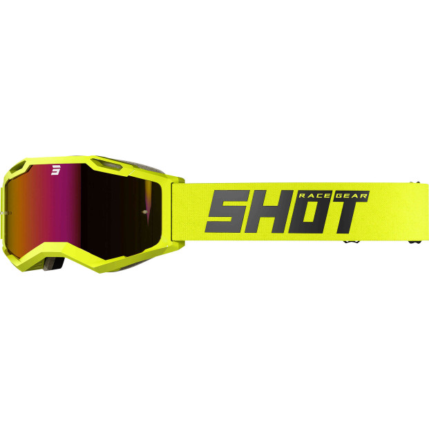 Очки SHOT IRIS 2.0 SOLID NEON YELLOW GLOSSY