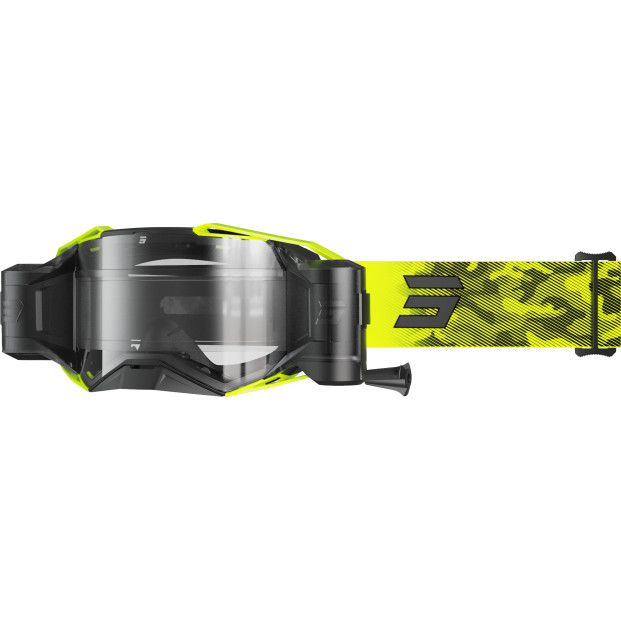 Очки SHOT LITE ROLL-OFF PATROL NEON YELLOW MATT