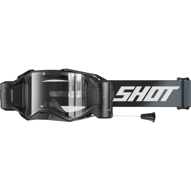 Очки SHOT LITE ROLL-OFF SOLID BLACK MATT