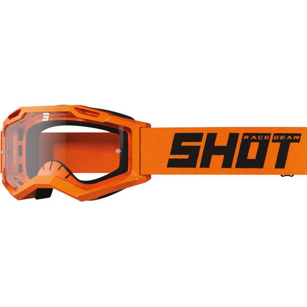 Очки SHOT ROCKET KID 2.0 SOLID NEON ORANGE GLOSSY
