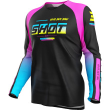 Свитшот (джерси) SHOT DRAW KID BLOCK NEON YELLOW
