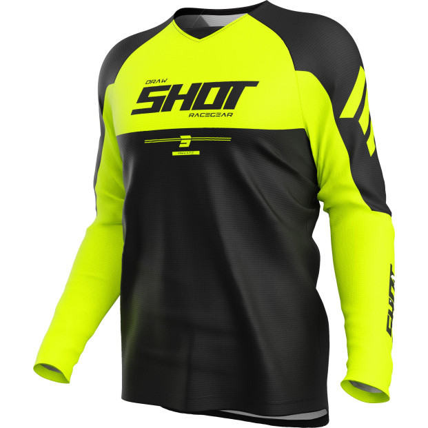 Свитшот (джерси) SHOT DRAW PRIVATE NEON YELLOW