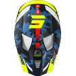 Шлем SHOT FURIOUS KID FLASH BLUE NEON YELLOW GLOSSY