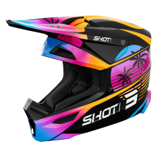 Шлем SHOT FURIOUS KID MIAMI ORANGE GLOSSY