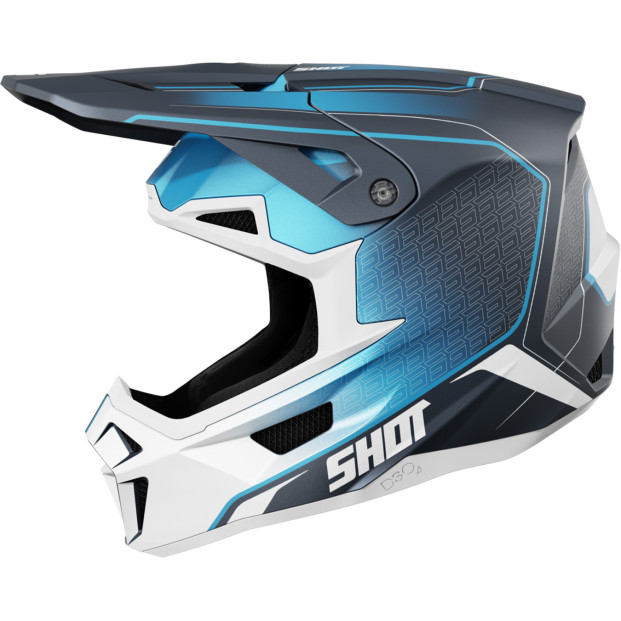 Шлем SHOT LITE CHALLENGER BLUE MATT
