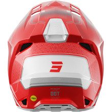 Шлем SHOT LITE CHALLENGER RED PEARLY
