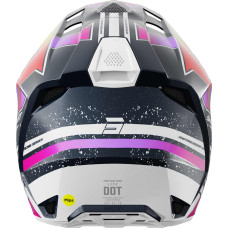 Шлем SHOT LITE RACING BLUE NEON YELLOW PEARLY