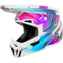 Шлем SHOT LITE RACING WHITE PINK PEARLY