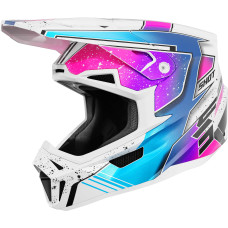 Шлем SHOT LITE RACING WHITE PINK PEARLY