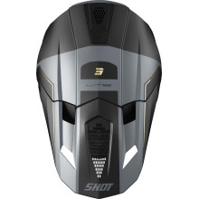Шлем SHOT LITE S10 BLACK GREY MATT