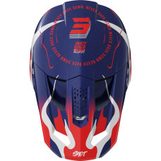 Шлем SHOT SPEED BEAST BLUE RED PEARLY