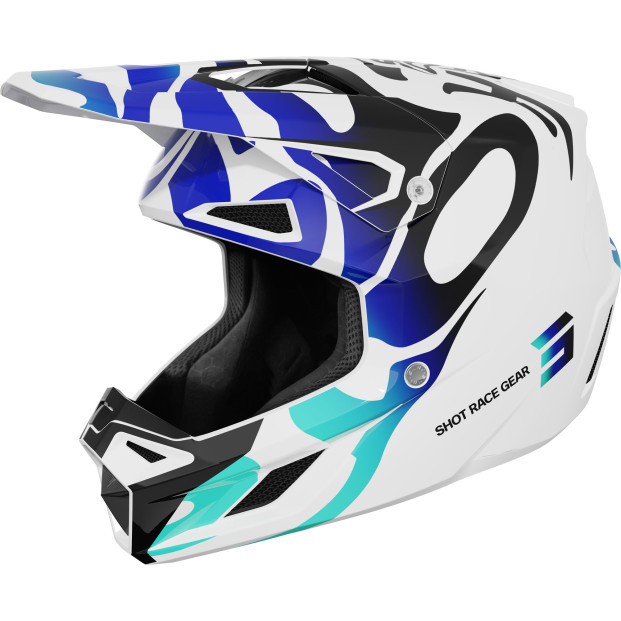 Шлем SHOT SPEED GHOST BLUE GLOSSY