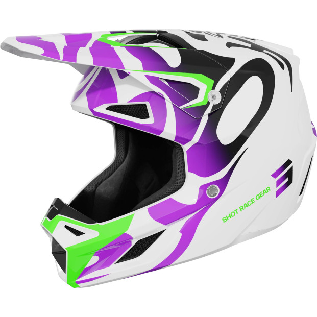 Шлем SHOT SPEED GHOST PURPLE GLOSSY